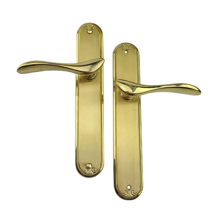 Pella Dummy Handleset – Polished Brass, Reversible Handing