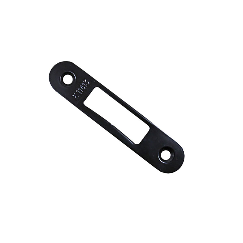 G-U/Ferco Multipoint Strike Plate – Black, Radius Corners, No Lip ...