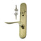 Marvin Active Trim Set for Multipoint Doors – 92mm PZ, Brass PVD