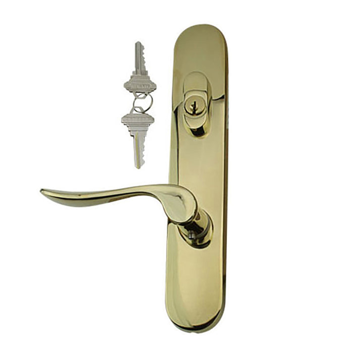 Marvin Active Trim Set for Multipoint Doors – 92mm PZ, Brass PVD