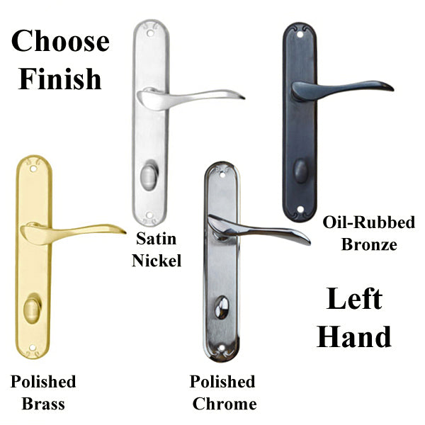 Pella Left Hand Active Handle Set for Multipoint Doors – 92mm PZ