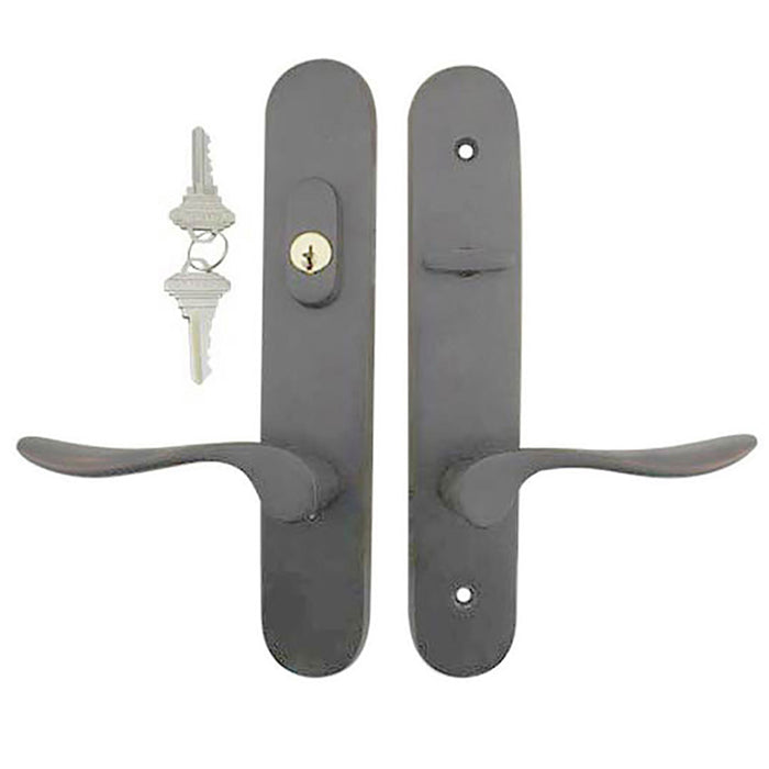 Marvin Active Trim for Multipoint Doors – Oil Rubbed Bronze PVD