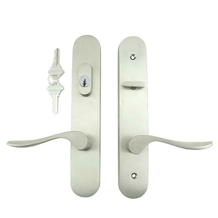 Marvin Active Door Trim with Schlage Keyway – Polished Chrome