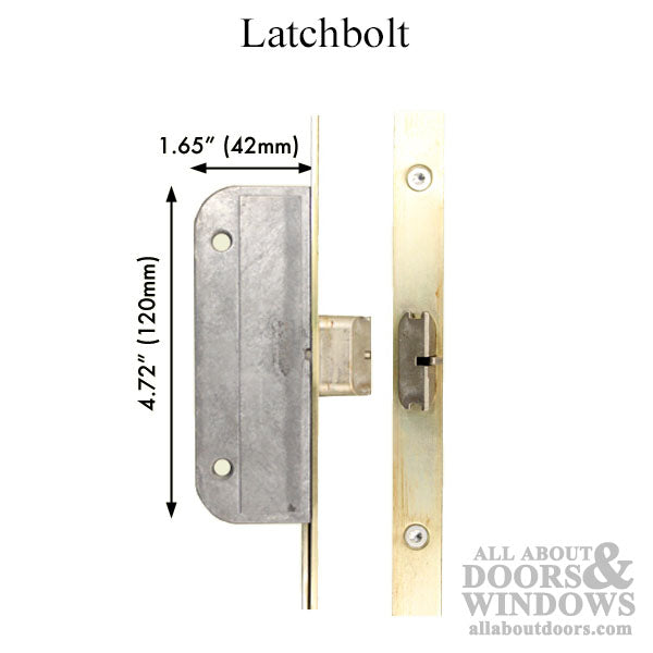 GU New Breed 3-Point Multipoint Lock – 45mm Backset, 92mm PZ, Key Above Lever
