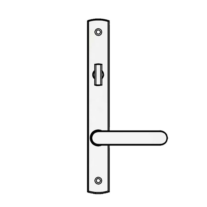 Truth Contemporary Sentry Handle Set – 92mm PZ, PVD Chrome