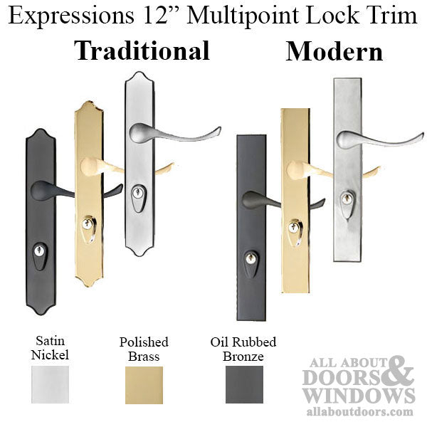 G-U 20/50/92 Shootbolt Replacement Kit for 94"-107.5" Doors – 45mm Backset, 92mm PZ