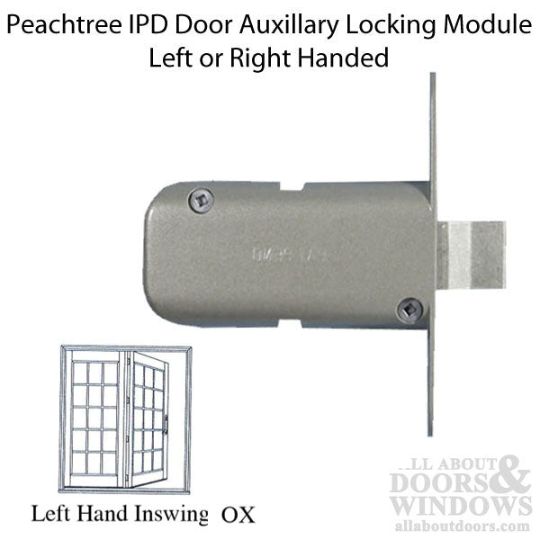 Peachtree IPD Auxiliary Locking Module – XO Handing