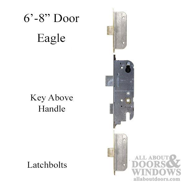 GU New Breed 3-Point Multipoint Lock – 45mm Backset, 92mm PZ, Key Above Lever