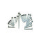 GU 20-Piece Screw Pack – Square Drive, Bronze and Mill Finish