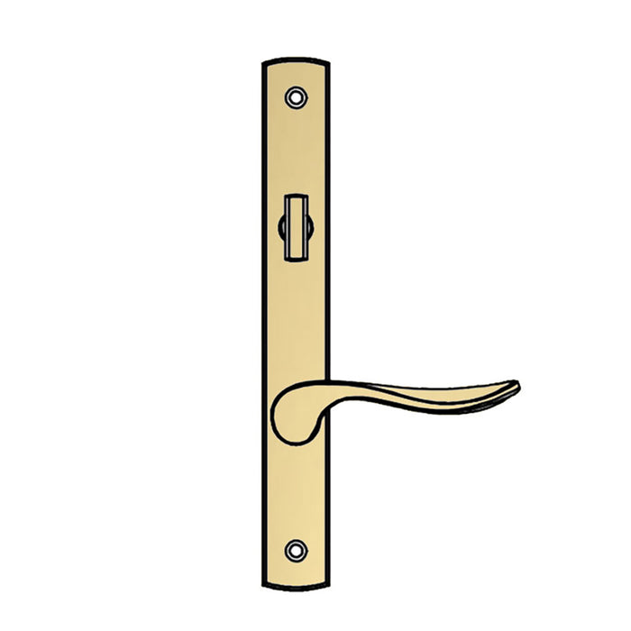 Truth Modern Handle Set – 92mm PZ, PVD Brass