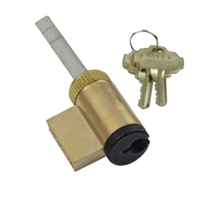 Emtek American Replacement Cylinder – Schlage SC1 Keyway, Flat Tail Piece