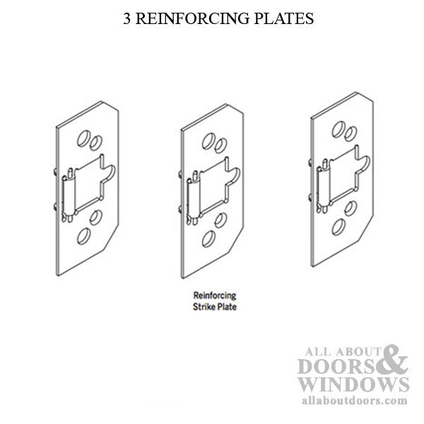 Trilennium Reinforcing Plate with Roller – 3 Pack