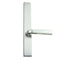 Sion Dummy Pair Handle Set for BiltBest/Hurd Doors – 92mm PZ, Satin Nickel