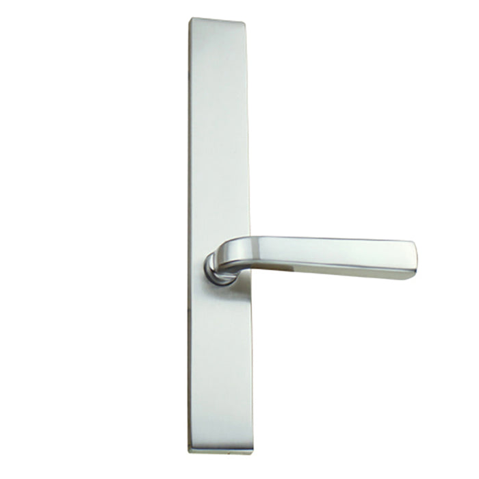 Sion Dummy Pair Handle Set for BiltBest/Hurd Doors – 92mm PZ, Satin Nickel