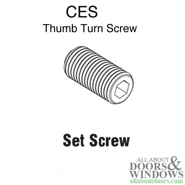 Hoppe CES Thumb Turn Set Screw – 5 x 6mm