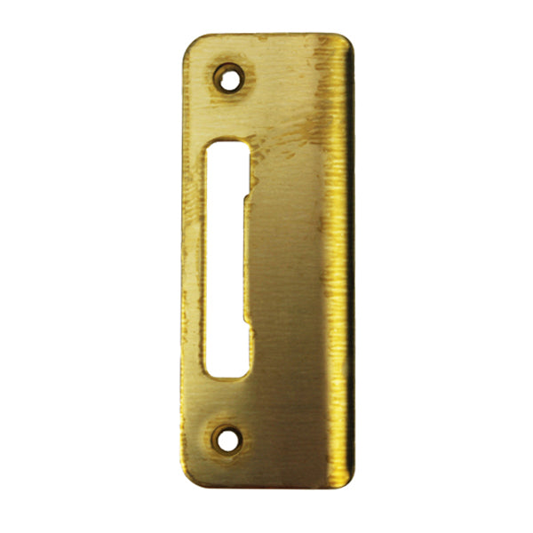 Hoppe Curved Lip Strike Plate for Tongue Multipoint Locks – 1-3/4" x 4-9/16"