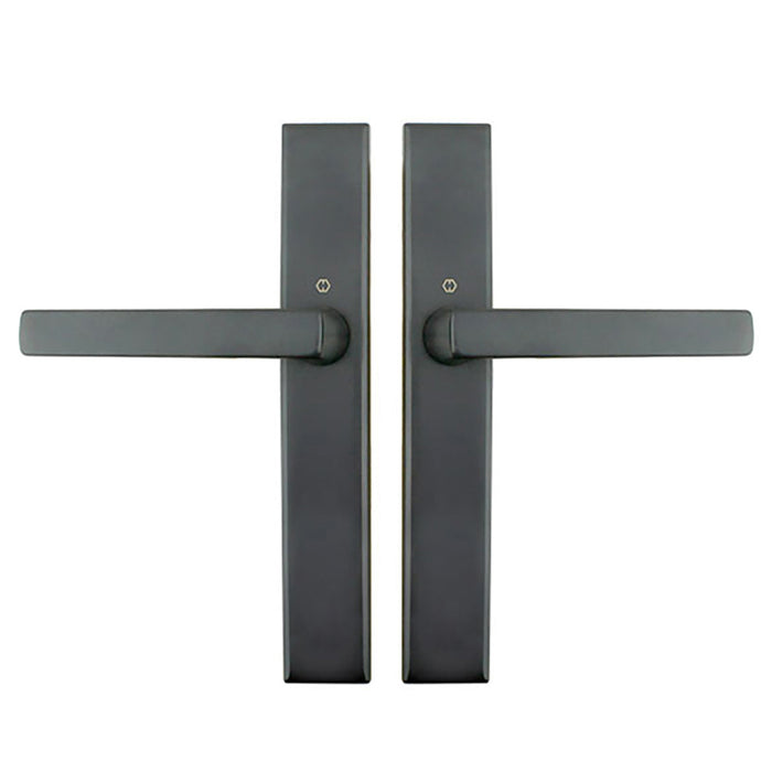 Hoppe Dallas Dummy Handleset for Multipoint Doors – Dark Metallic Bronze