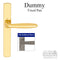 Hoppe Verona Dummy Handleset for Multipoint Doors – Oil Rubbed Brass