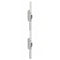 Hoppe HLS9000 Top Extension with Dual Swing Hooks – 16mm Faceplate, 54.65" Length
