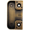 Hoppe Roller Strike Plate – Antique Brass