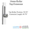 Hoppe Top Extension – 16mm Faceplate, Manual Two-Roller, 68.70" Length