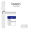 Hoppe London Dummy Handleset – Silver