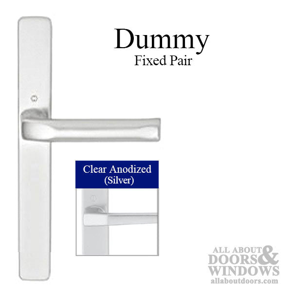 Hoppe London Dummy Handleset – Silver