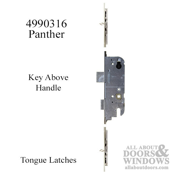 G-U Panther New Breed Multipoint Lock Kit – 45mm Backset, 92mm PZ, Stainless Steel