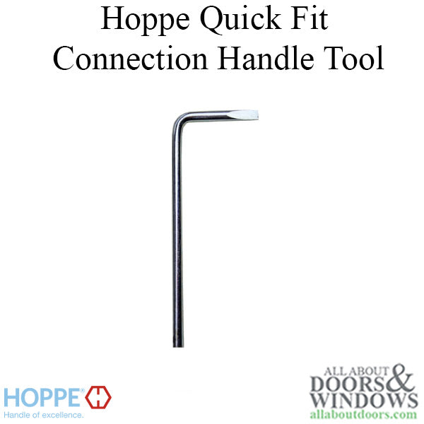 Quick Fit Connection Handle Removal Tool for Hoppe Handles