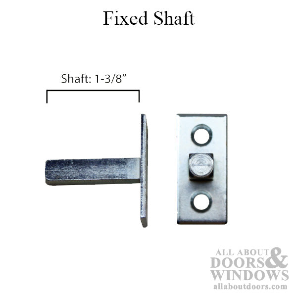 Hoppe Fixed Shaft for Dummy Handle – 1-3/8" Shaft, 1-3/4" Door