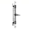Hoppe Inactive Flushbolt for Double French Doors – 30mm Rod Backset, Brushed Stainless