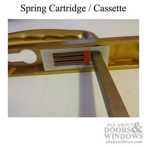 Hoppe HLS7 Series Multipoint Lock Spring Cartridge – Key-Above-Handle