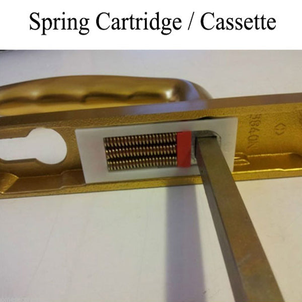 Hoppe HLS7 Series Multipoint Lock Spring Cartridge – Key-Above-Handle