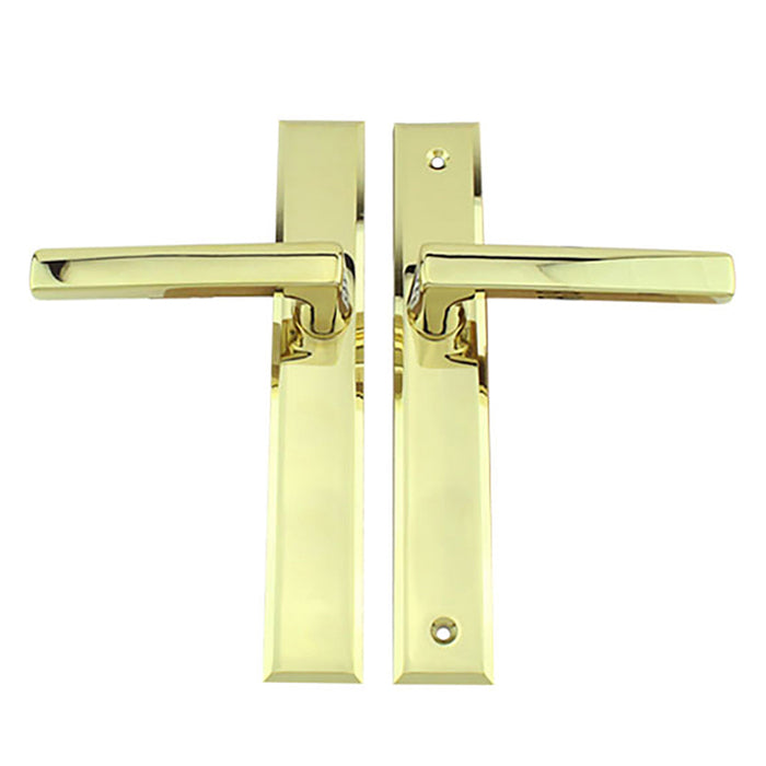 Hoppe Dallas Dummy Handleset – Polished Brass