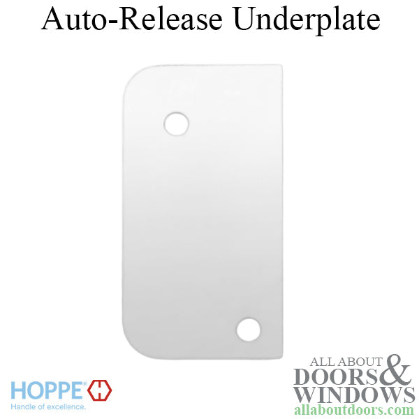 Hoppe Underplate for Auto-Release Strike Plate – Nickel
