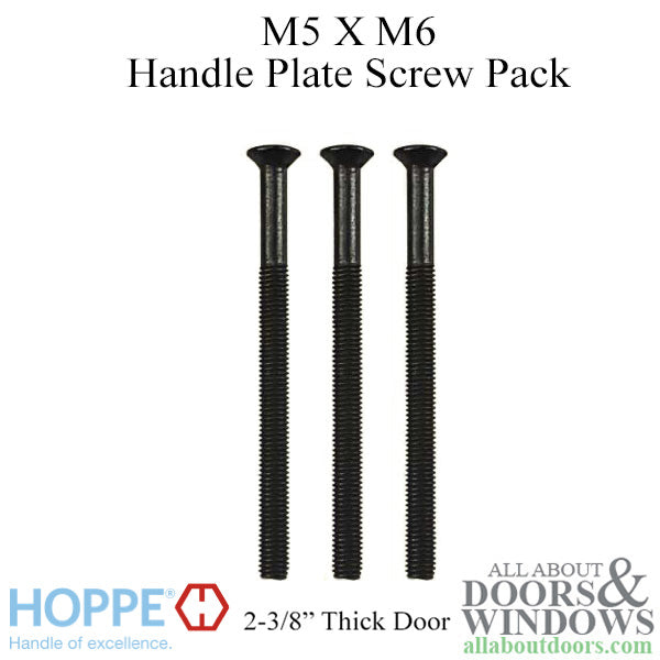 Hoppe Backplate Screw Pack – M5 x 70mm, Oil Rubbed Bronze