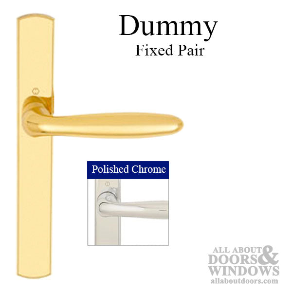 Hoppe Verona Dummy Multipoint Handleset – Polished Chrome