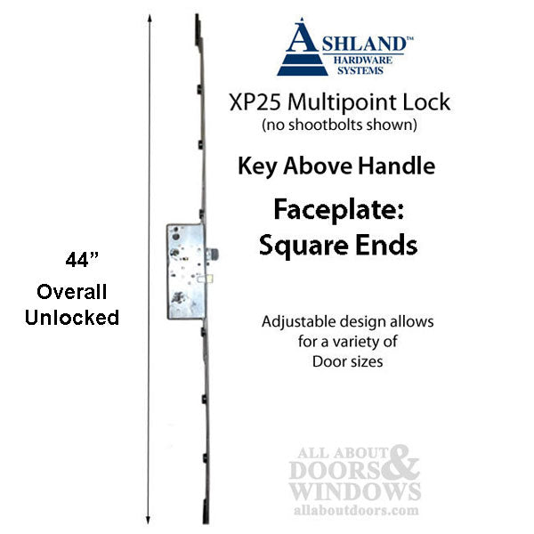 Ashland Sentinel Swing XP25 Multipoint Lock Center Section – 60mm Backset, 92mm PZ