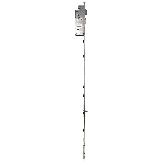 Hoppe Multipoint Lower Extension with Tongue and Shootbolt – 45mm Backset, 92mm PZ, 36" Handle Height, 24.41" Tongue