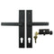 Hoppe Dallas Active Handleset – 92mm PZ, Matte Black