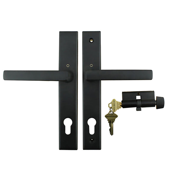 Hoppe Dallas Active Handleset – 92mm PZ, Matte Black