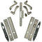 Andersen Yuma Hinged Patio Door Hardware Set – Active/Passive, Distressed Nickel