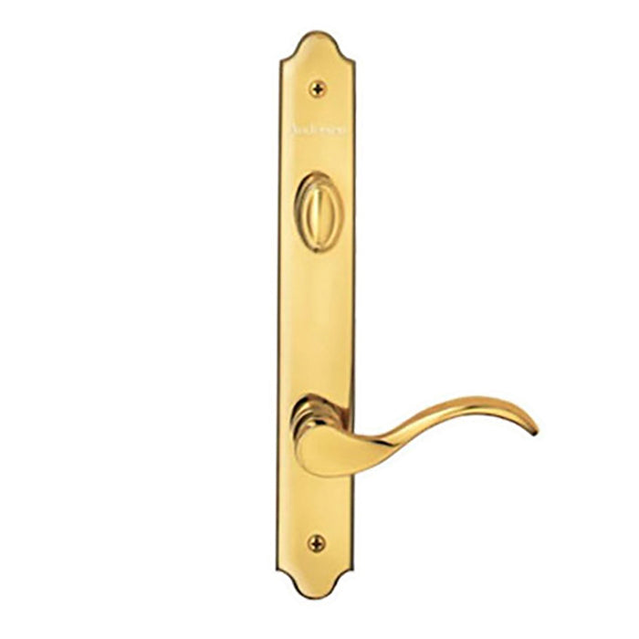 Andersen Covington Handleset Trim for Single Active Frenchwood Door – Polished Brass