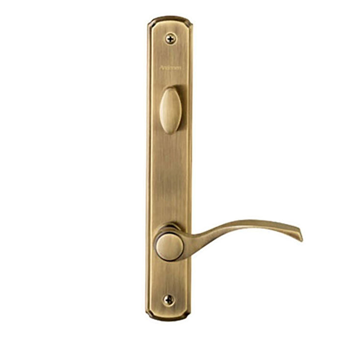 Andersen Newbury Active Hardware Kit for Frenchwood Doors – Antique Brass, Old Style