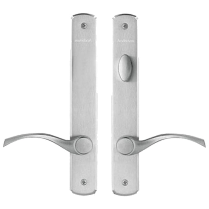 Andersen Newbury Handle Trim Set for Double Hinged Doors – Satin Nickel