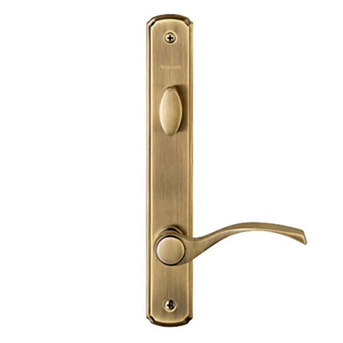 Andersen Newbury Handle Trim Set for Single Active Frenchwood Door – Antique Brass