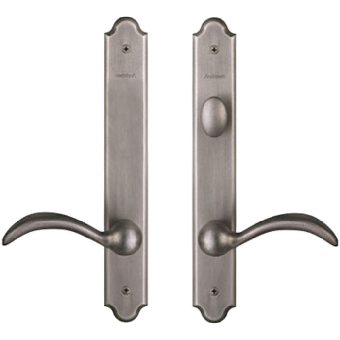 Andersen Encino Double Door Handle Set – Distressed Nickel