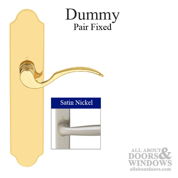 Hoppe Munchen Dummy Handleset Trim – Satin Nickel