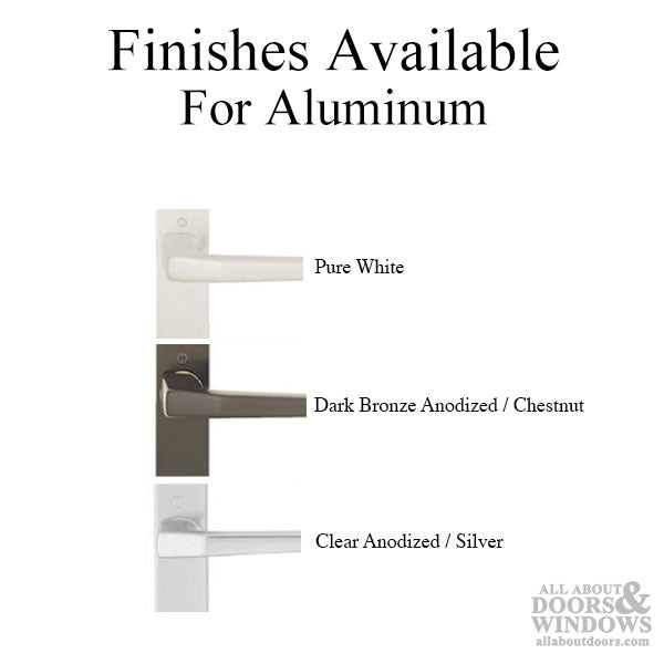 Hoppe Frankfurt Active Multipoint Handleset – 92mm PZ, Dark Bronze Anodized