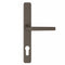 Hoppe Frankfurt Inactive Multipoint Handleset – 92mm PZ, Dark Bronze Anodized